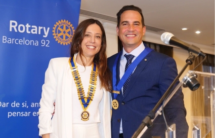 Julia Montoro y Enrique Lugo